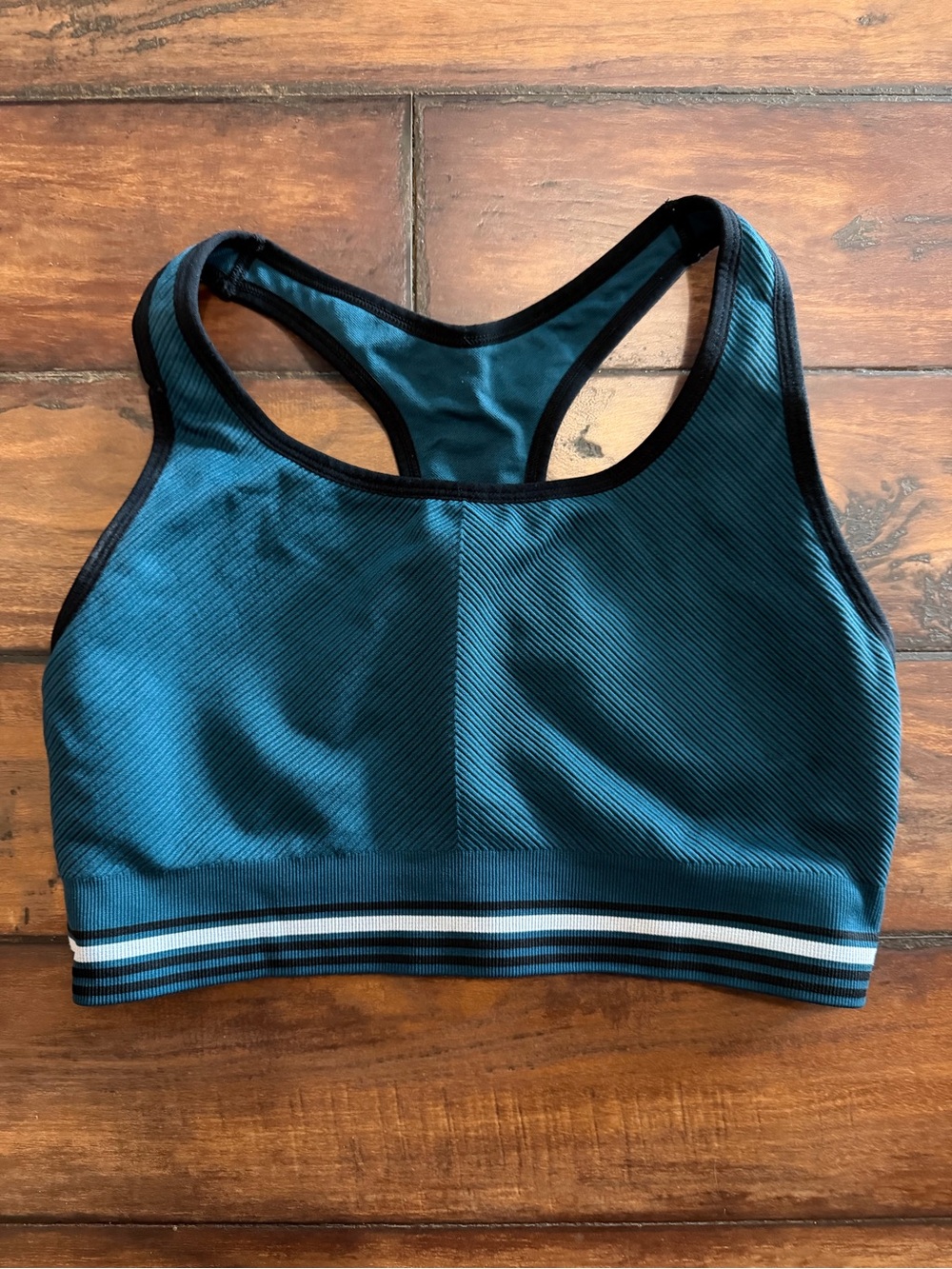 Member's Mark Like New Teal Seamless Racerback Sports Bra
